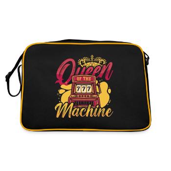Machine à sous Queen Of The Machine Casino Player - Sac Retro - noir/or - Dos