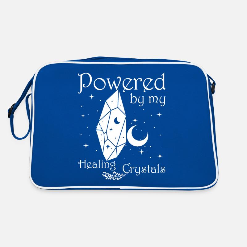 Lustiger Edelstein -Chakra -Heiler Spiritueller Retro Tasche