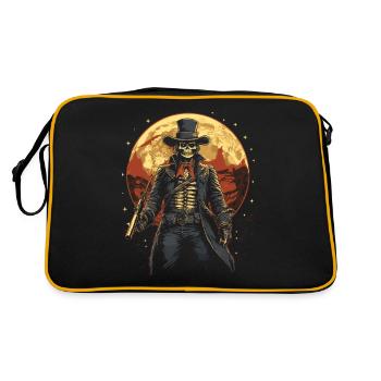 Halloween Cowboy Aventure Scary Far West - Sac Retro - noir/or - Dos
