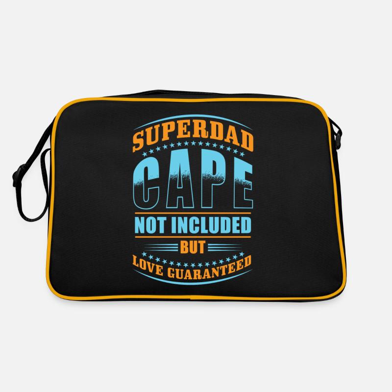 Superdad Super Dad Geschenk Retro Tasche