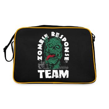 Zombie Lover Cosume for Funny Halloween - Retro Bag - black/gold - Back