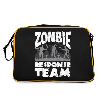 Zombie Lover Cosume for Funny Halloween - Retro Bag - black/gold - Back