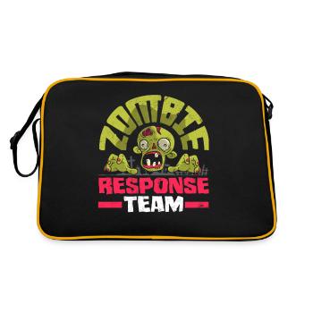 Zombie Lover Cosume for Funny Halloween - Retro Bag - black/gold - Back