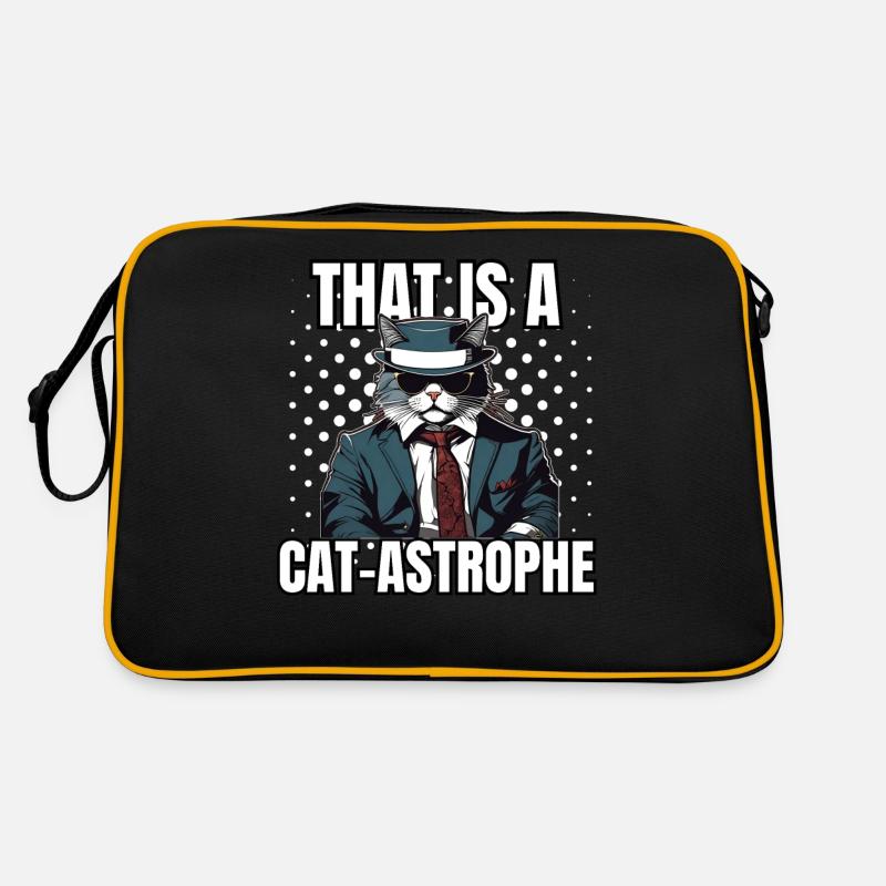Chemise Chat Chat Cadeau Idée Mastic Sac Retro