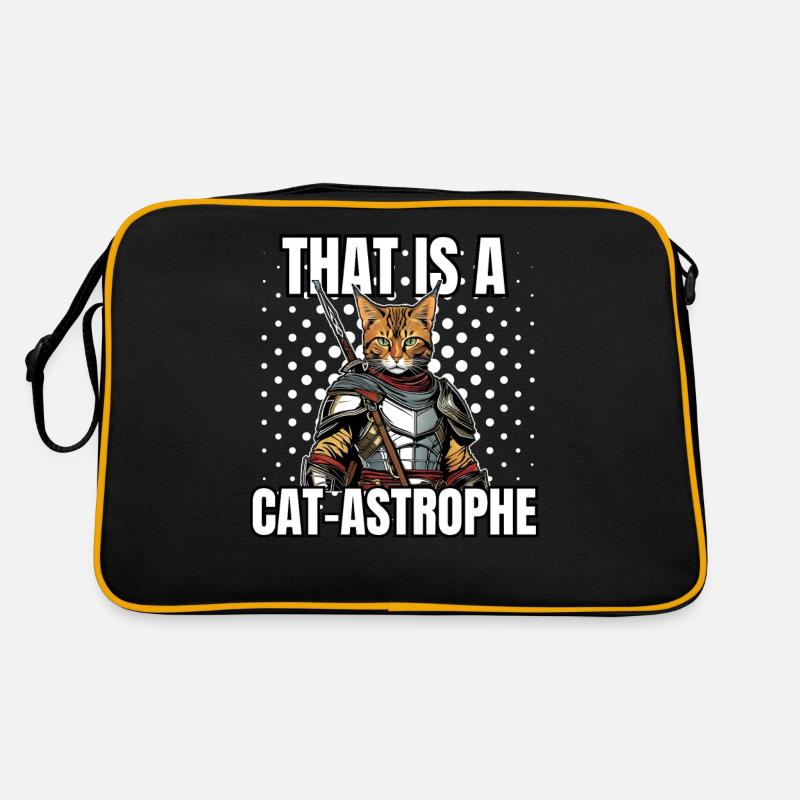 Katzen Katze Katzenshirt Katze Geschenkidee kitten Retro Tasche