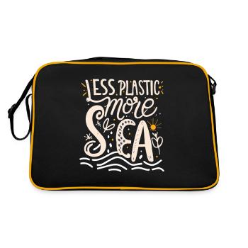 Environnement - Sac Retro - noir/or - Dos