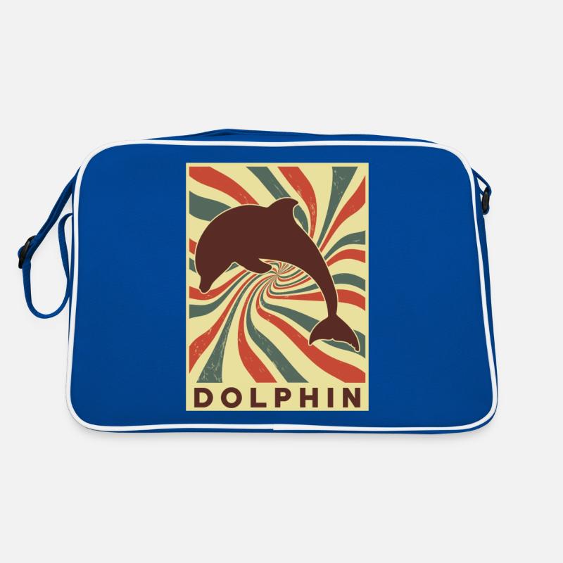 Dolphin Retro Vintage Retro Bag