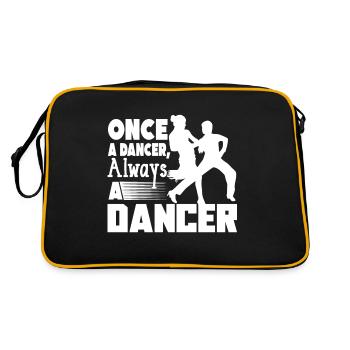 Dancer Once A Dancer Always A Dancer - Retro Bag - black/gold - Back