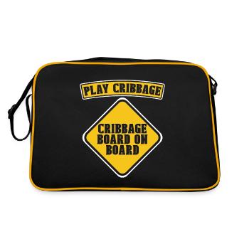 Cribbage Board On Board Playing Cards Tournament - Sac Retro - noir/or - Dos