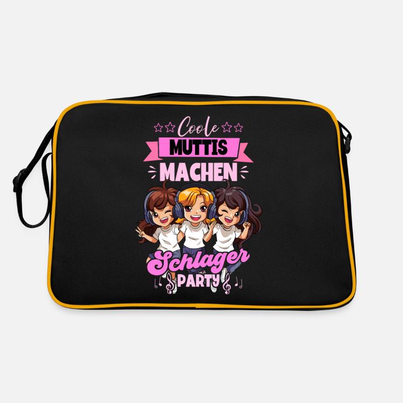 Coole Muttis Machen Schlagerparty Retro Tasche