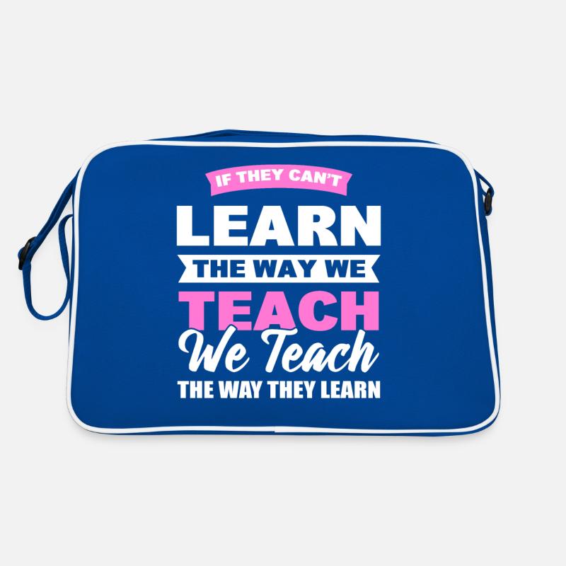 S’ils ne peuvent pas apprendre comme nous le pouvons Sac Retro