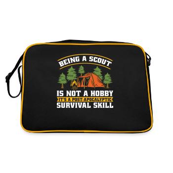 Boy Scout Survival - Retro Bag - black/gold - Back