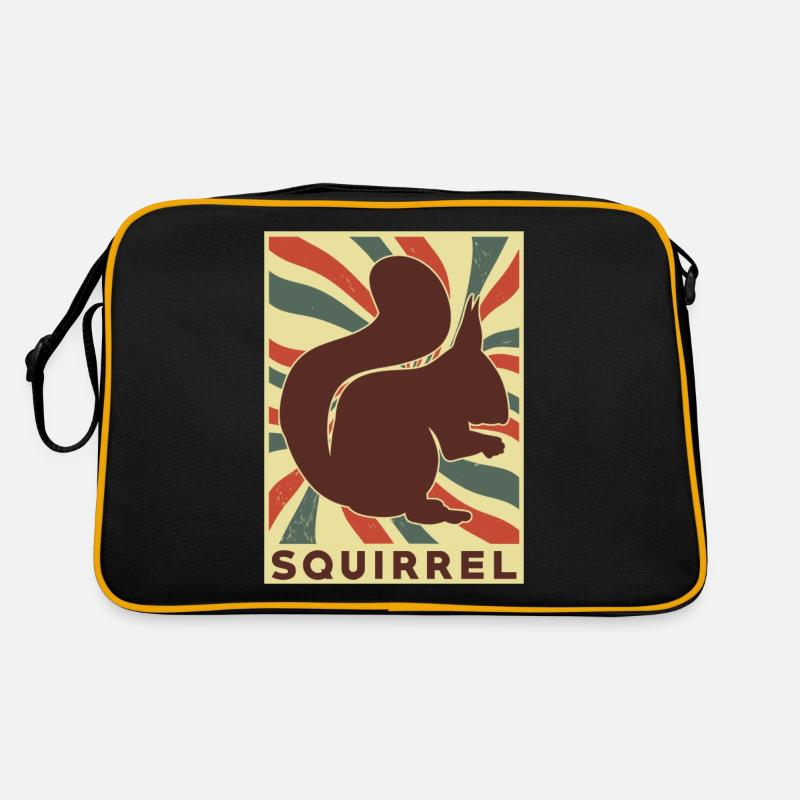 Squirrel Retro Vintage Retro Bag