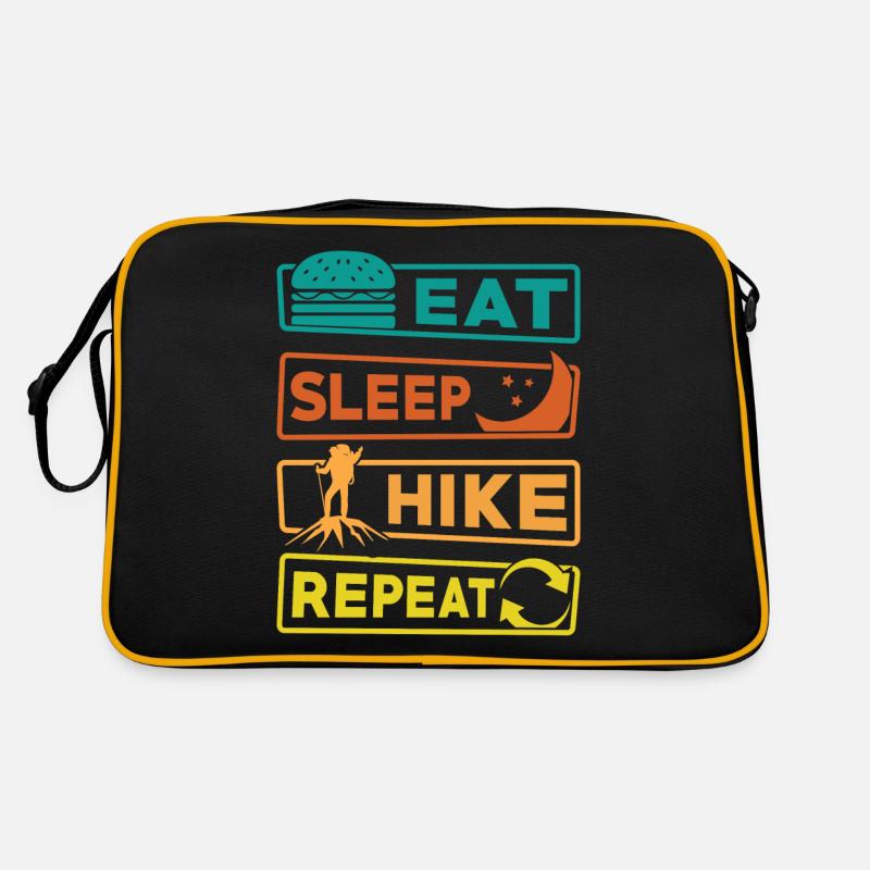 Manger, dormir, faire de la randonnée, répéter Sac Retro
