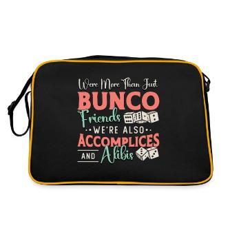 Bunco était plus qu’un simple jeu de dés Bunco - Sac Retro - noir/or - Dos