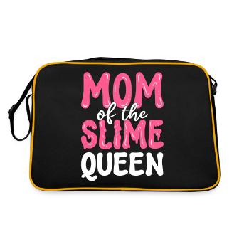 Mom Of The Slime Queen Slime Diy Liquid Lover - Retro Bag - black/gold - Back