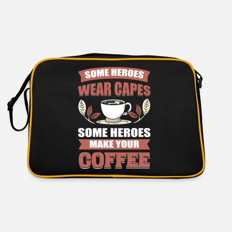 Manche Helden tragen Umhänge Manche Helden machen Retro Tasche