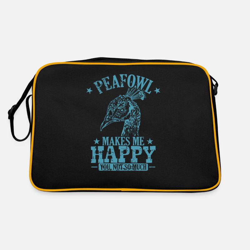 Paafowl me rend heureux tu n’es pas Vogel Sac Retro