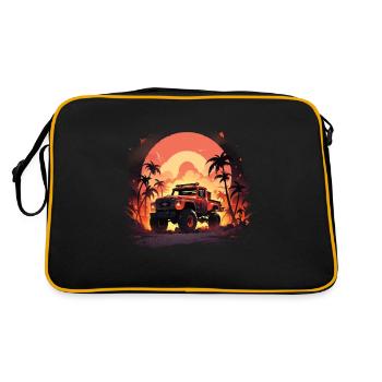 Monster truck - Sac Retro - noir/or - Dos