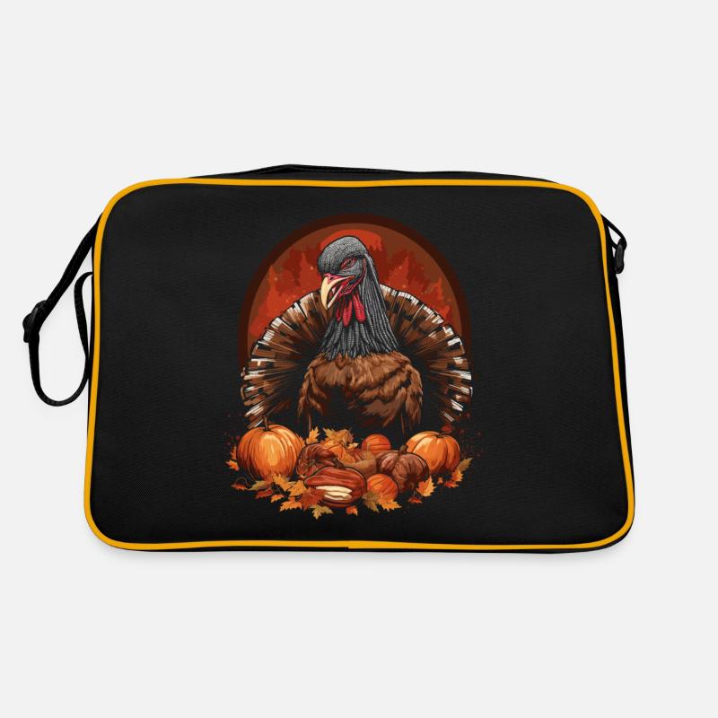 Célébrez Thanksgiving avec une dinde Sac Retro
