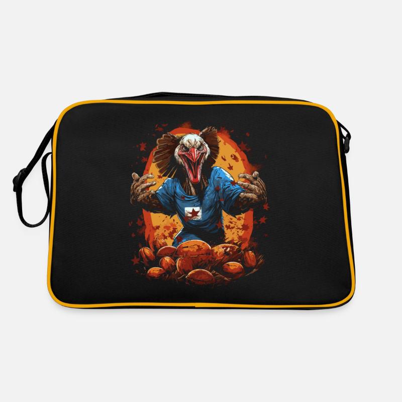 Celebrate Thanksgiving with a turkey Retro Bag