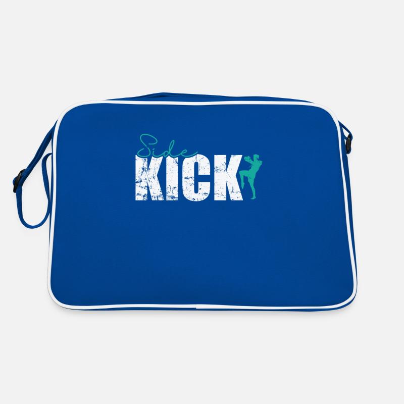 Side Kick Kickboxen Retro Tasche