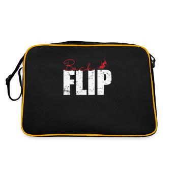 Backflip Skiing - Retro Bag - black/gold - Back