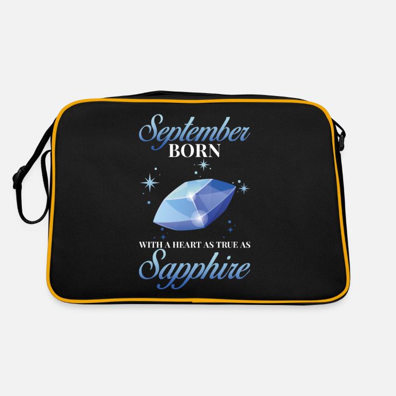Birthstone September Sapphire Retro Bag