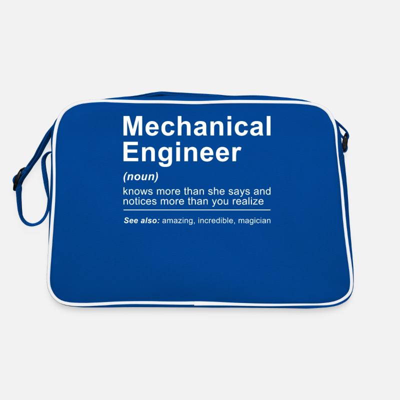 Definition of Mechanical Engineer Retro Bag