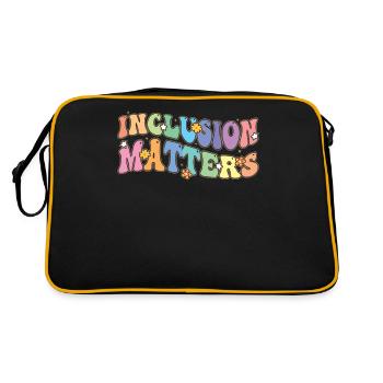 Questions relatives à la conception de l’inclusion - Inclusion - Sac Retro - noir/or - Dos