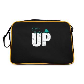 Attacher le judo - Sac Retro - noir/or - Dos