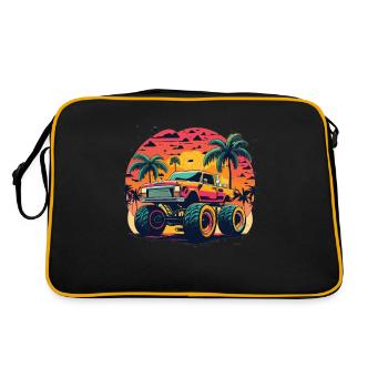 Monster Truck Monster Trucks Monster Truck Kids - Retro Bag - black/gold - Back