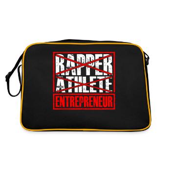 Rapper Athlete Entrepreneur 37 - Retro Bag - black/gold - Back