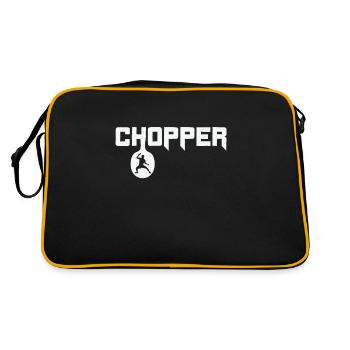 Chopper Frisbee - Retro Bag - black/gold - Back