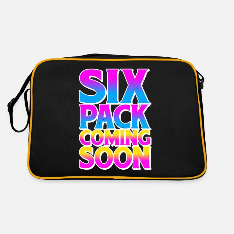 Six Pack Coming Soon 58 Retro Tasche