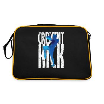 Crescent Kick Kickboxing - Retro Bag - black/gold - Back