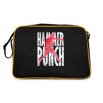 Hammer Punch Boxe MMA - Sac Retro - noir/or - Dos