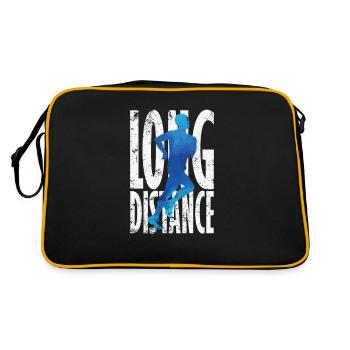 Course de fond - Sac Retro - noir/or - Dos