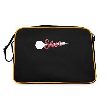 Tir de fléchettes - Sac Retro - noir/or - Dos