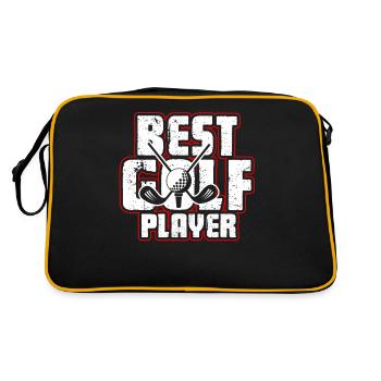 Golf Best Golf Player - Retro Bag - black/gold - Back