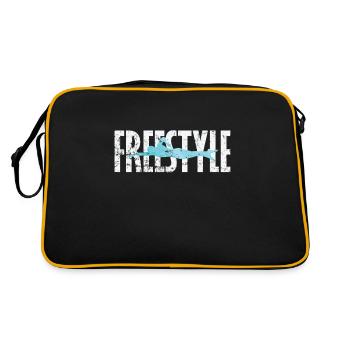 Nage libre - Sac Retro - noir/or - Dos