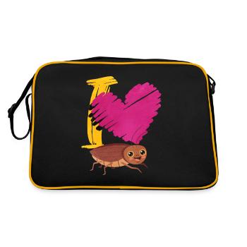 Cafard - Sac Retro - noir/or - Dos
