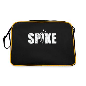 Spike Volleyball - Retro Bag - black/gold - Back