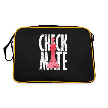 Checkmate Chess - Retro Bag - black/gold - Back