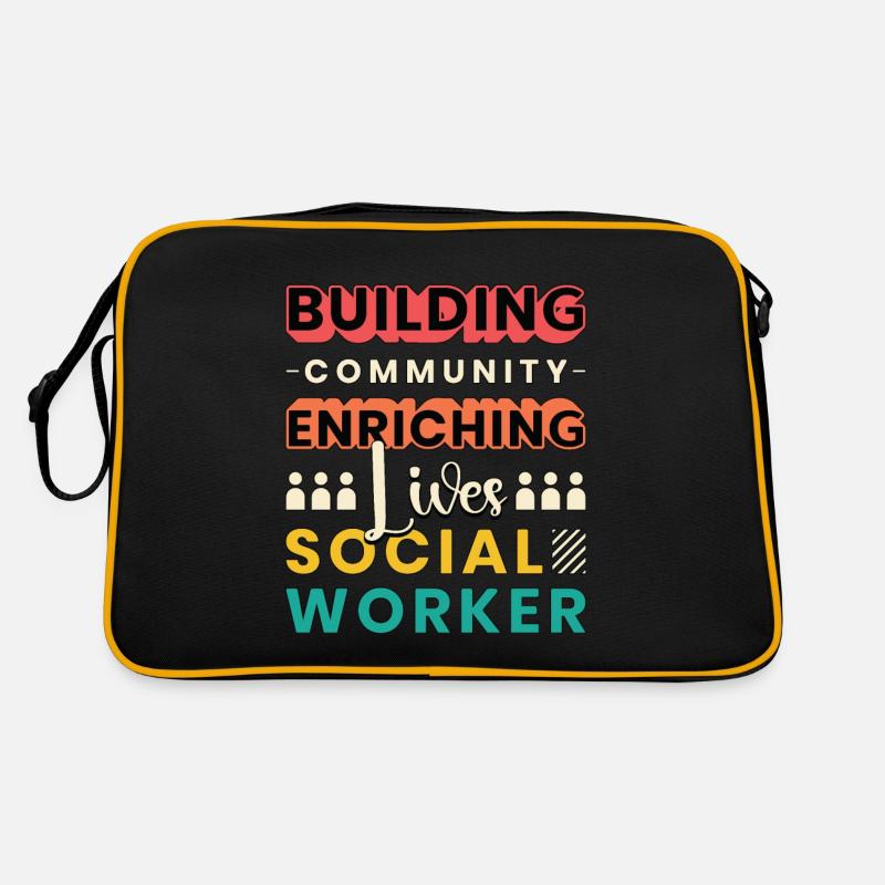 Aide à l’enrichissement communautaire pour le renforcement des services sociaux Sac Retro