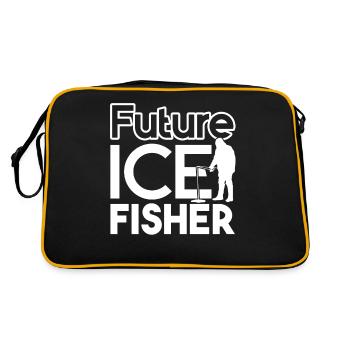Ice Fishing Future Ice Fisher - Retro Bag - black/gold - Back