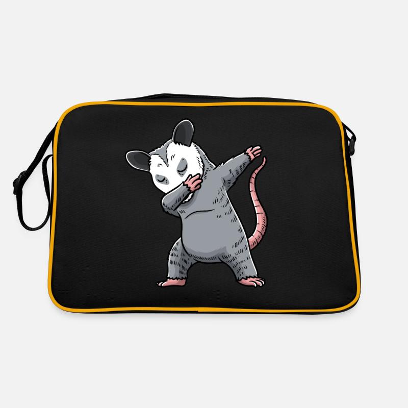 Dabbing Opossum Opossum Retro Tasche