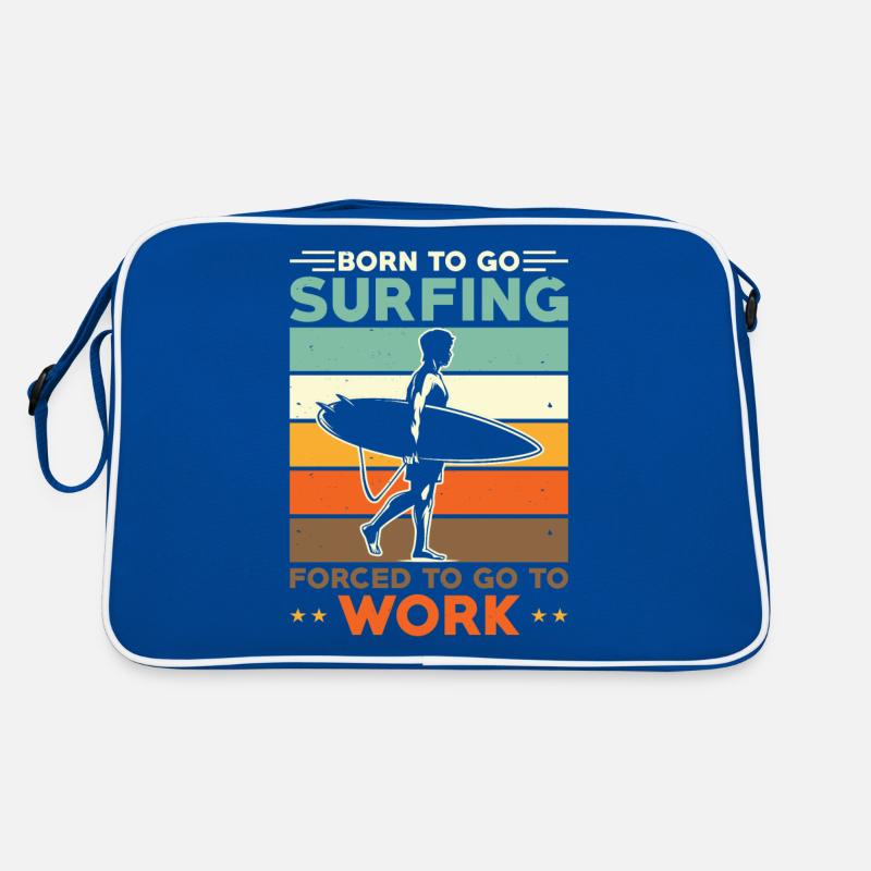 Surfer Surfer Planche de surf Dicton Sac Retro
