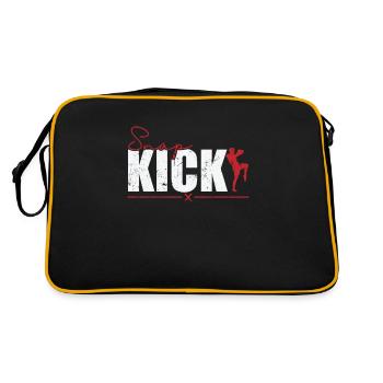 Snap Kick MMA Taekwondo - Sac Retro - noir/or - Dos