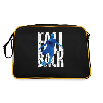Ballon de football aérien - Sac Retro - noir/or - Dos